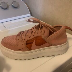 Nike Coral Sneakers with White Sole